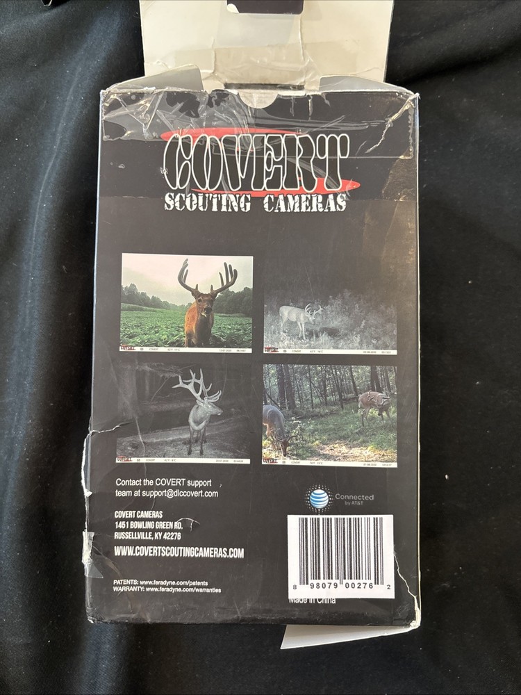 Covert WC30-A AT&T Cellular Scouting Camera - damaged packaging
