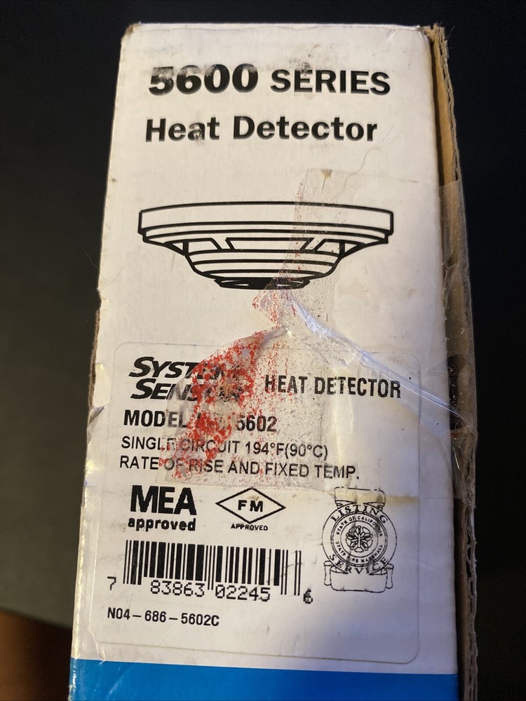 System Sensor 5602 / 5600 Series Heat Detector / NEW!!!🇺🇸