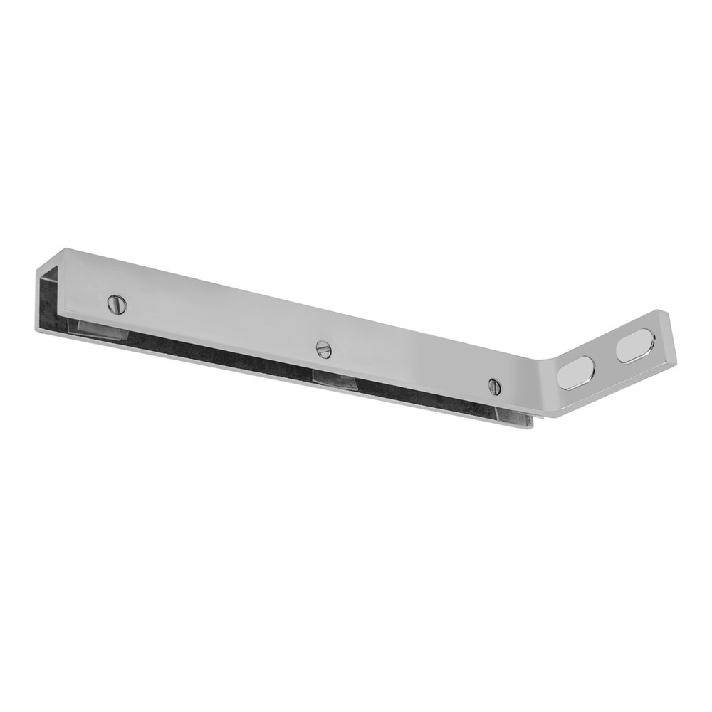 Glass Door L-Shape Stabilizing Bracket, Glass Support Bracket Stabilizer, Stabil