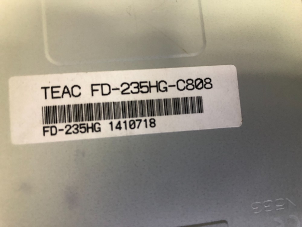 TEAC FD-235HG-C808 Floppy Disk Drive