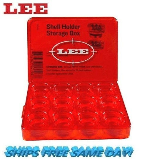 Lee Precision Universal Auto-Prime Shellholder Storage Box, New!! 90196