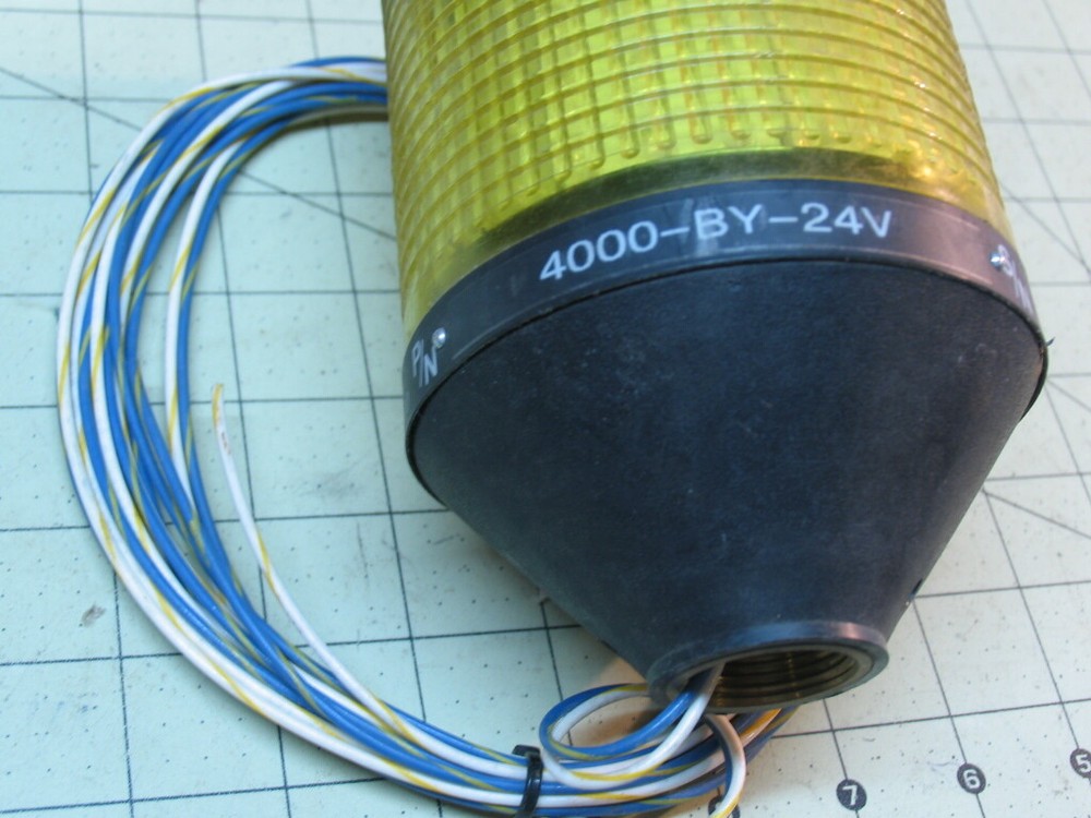 One NEW Yellow SCC LED Stack Lite #4000-BR-24V