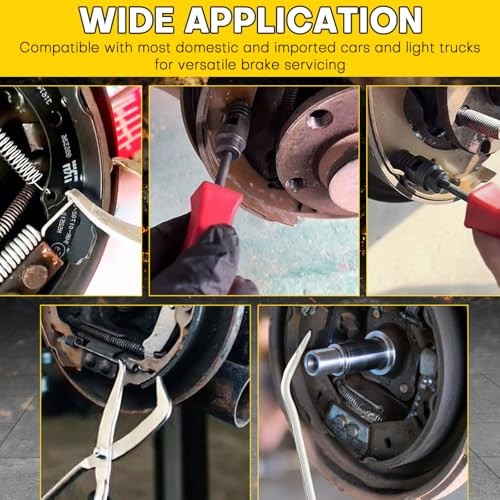 8PCS Drum Brake Tool Kit | Drum Brake Tool, Drum Brake Spring Tool, Universal