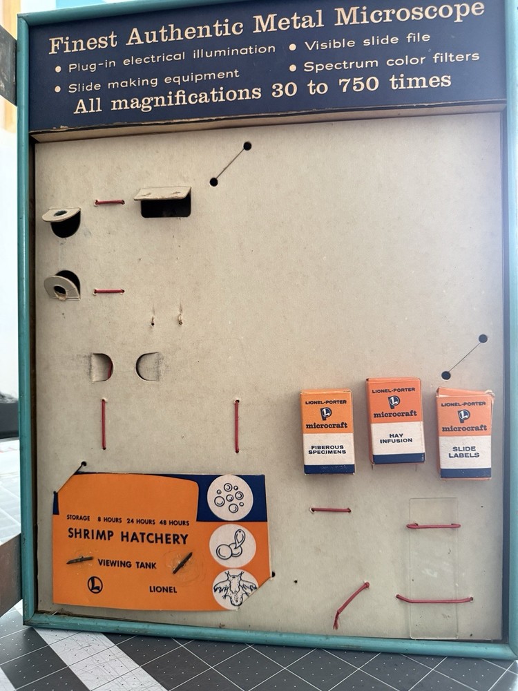 Lionel-Porter Microcraft Microscope Lab