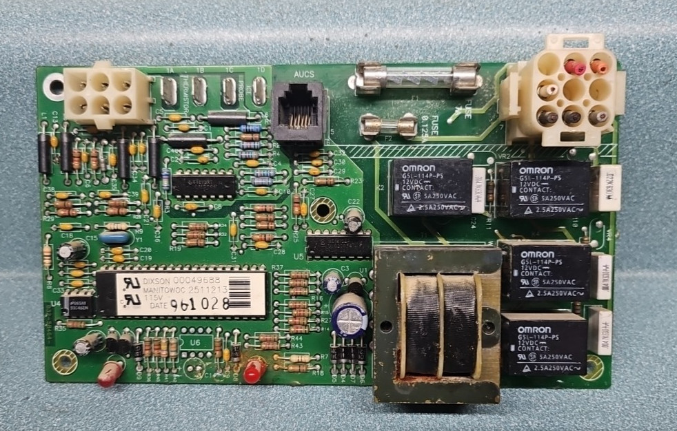 Manitowoc 2511133 Ice Machine Control Circuit Board Used Untested As-Is Dirty
