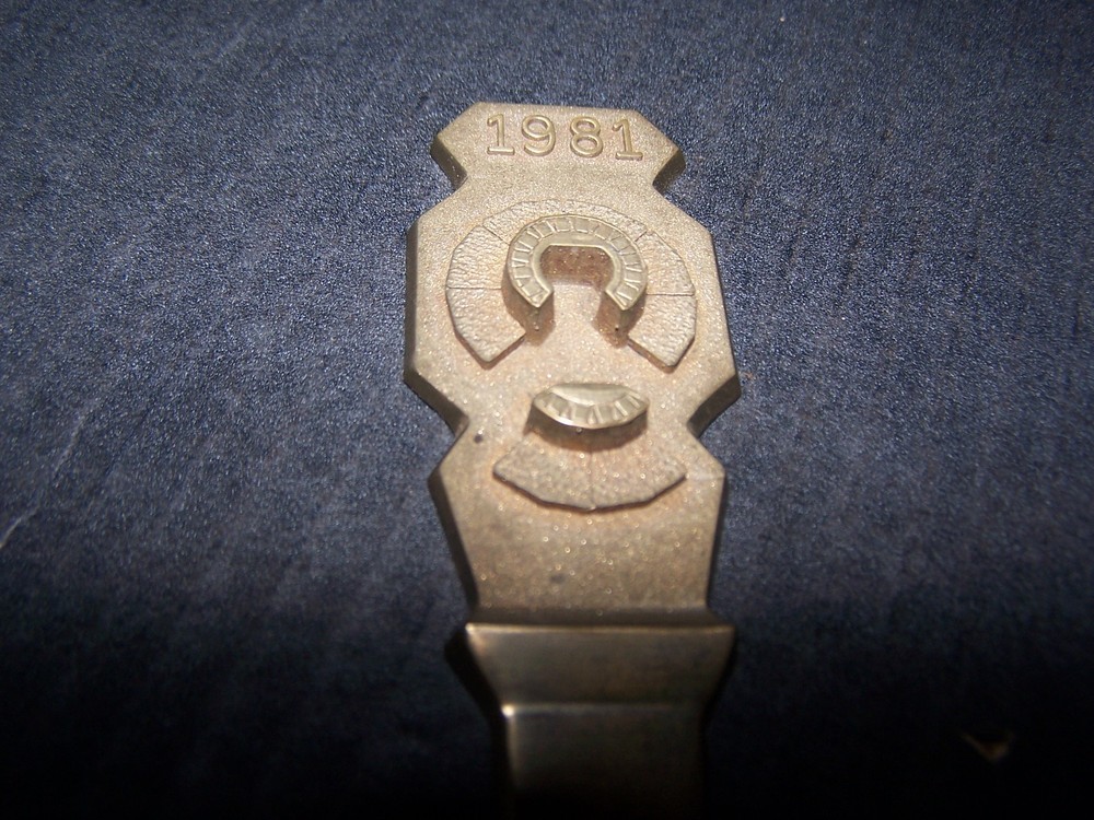 Cray Brass Letter Opener - 1981