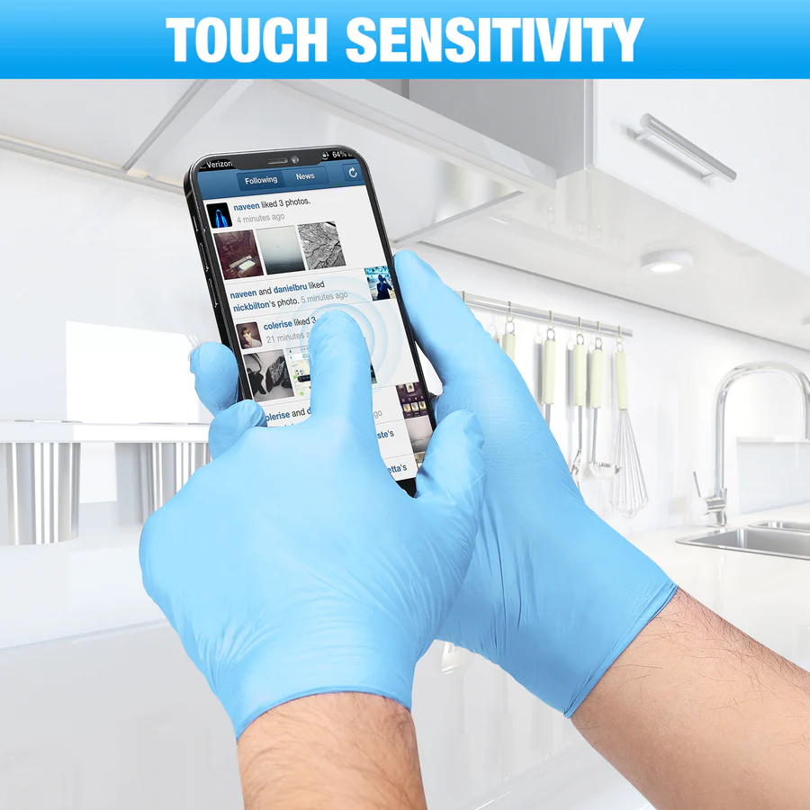 1000 Med Plus© Nitrile Exam Gloves Chemo-Rated (Powder Free Vinyl Latex) Medical