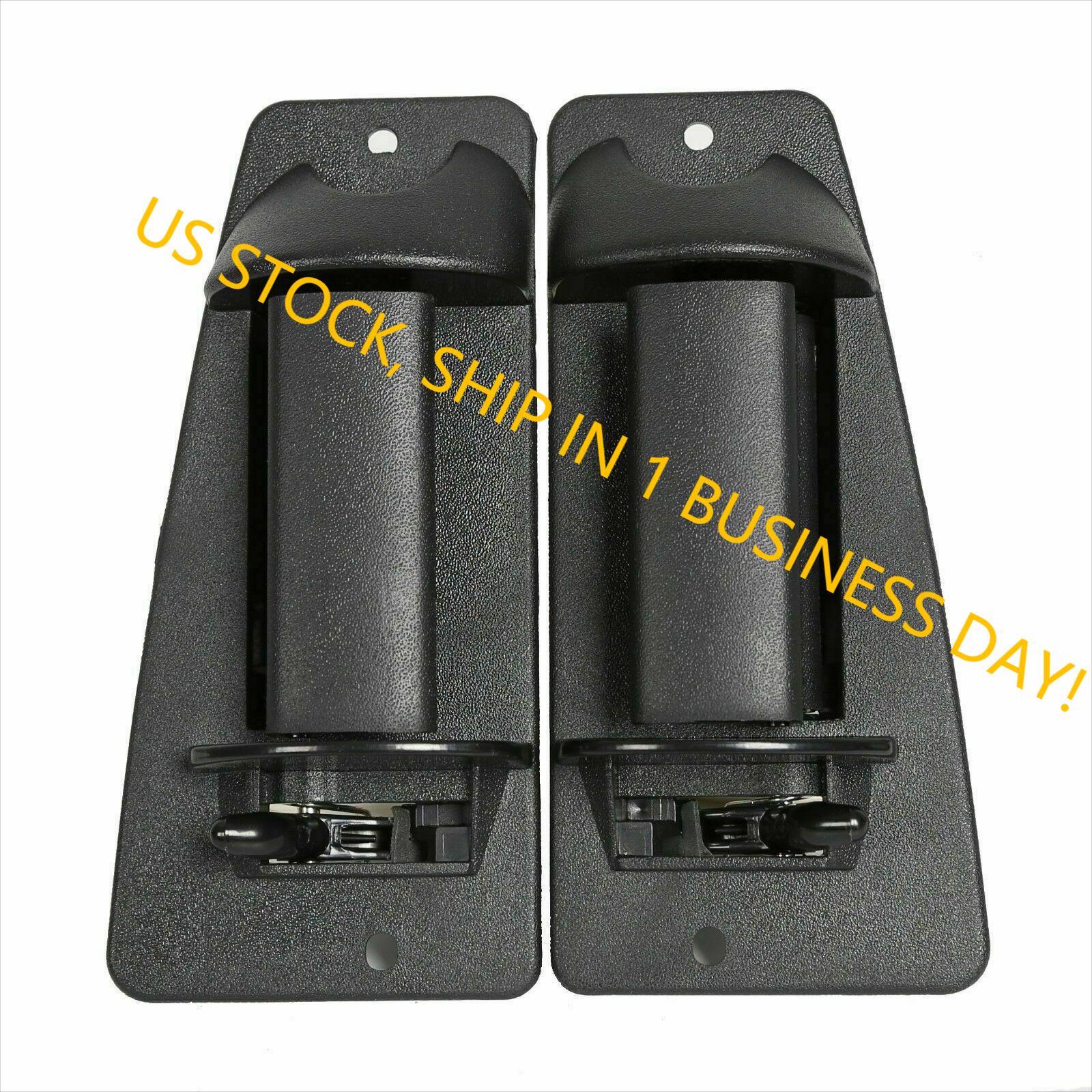 Pair Rear Outside Door Handle for 99-07 Chevy Silverado GMC Sierra Extended Cab