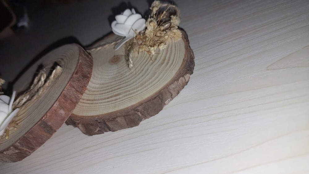 Wooden Coaster size 8 cm