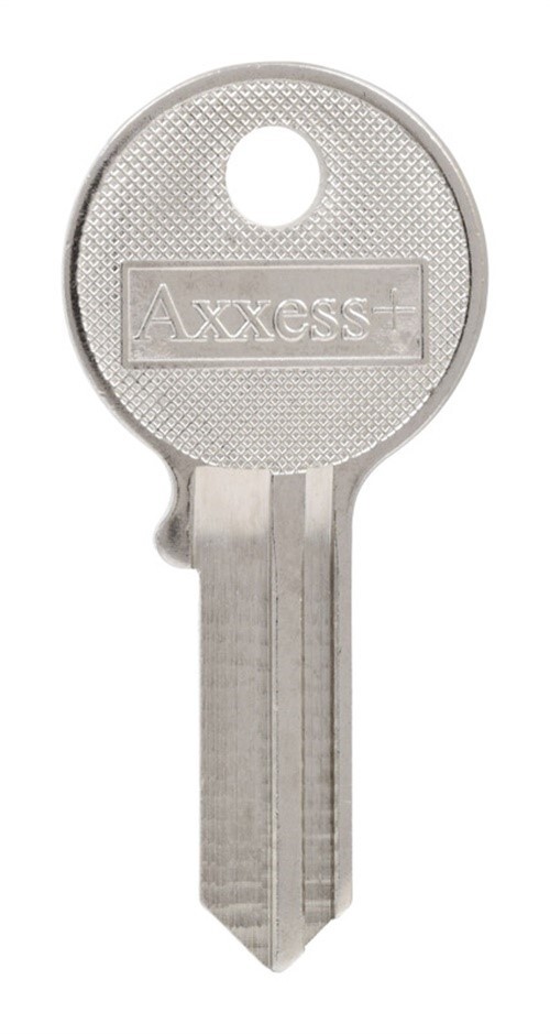 Hillman 88555 Brass Nickel #91 Traditional Single Sided Blank Key (Pack of 4)