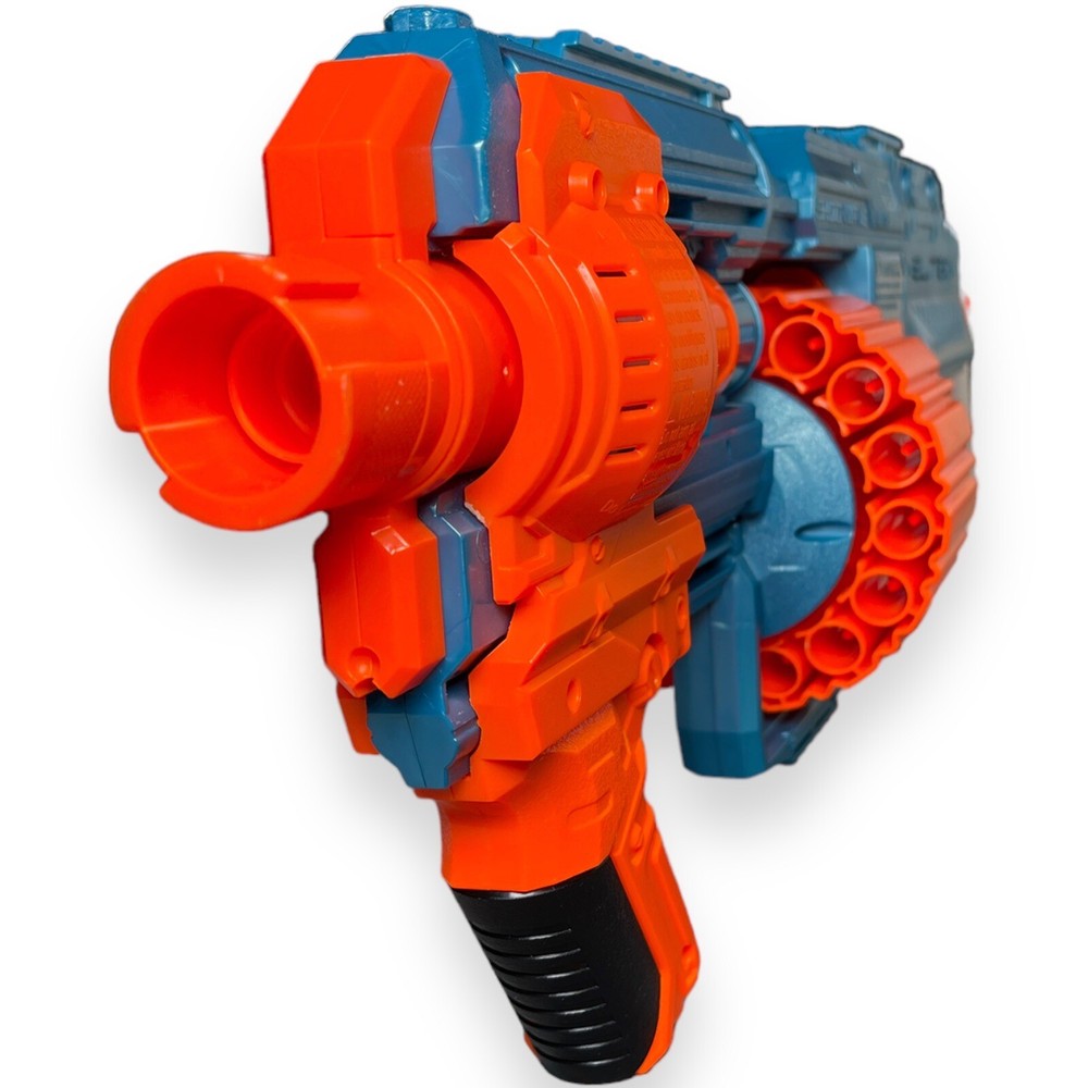 NERF Elite 2.0 Shockwave RD-15 Blaster 15-Dart Rotating Drum With Buttstuck