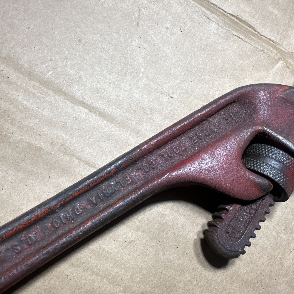 RIDGID E10 Offset Pipe Wrench U.S.A. MADE TOOL, E-10 *FREE SHIPPING *.