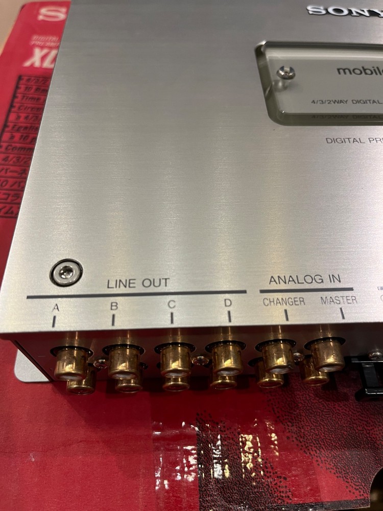 Sony XDP-4000X Mobile ES Digital Sound Processor Crossover Equalizer