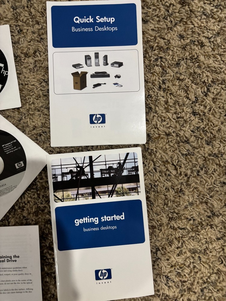 hp software restore Cd kit for DC7100 DX6100 computers