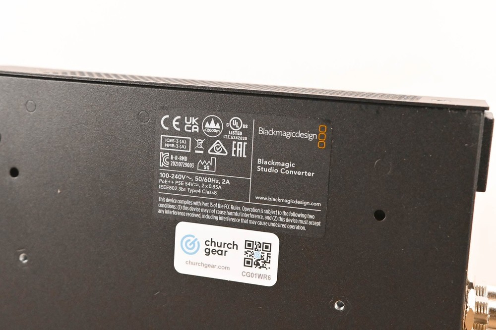 Blackmagic Design Studio Converter CG01WR6