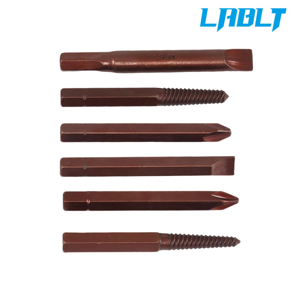 LABLT Screwdriver Bits Phillips Hex 12 ×1/2" Impact Driver Socket Set Screw