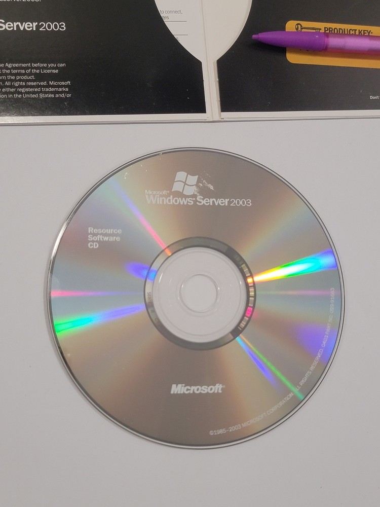 Microsoft Exchange Enterprise Server 2003 Evaluation Kit - 1 Disc W/ Product Key
