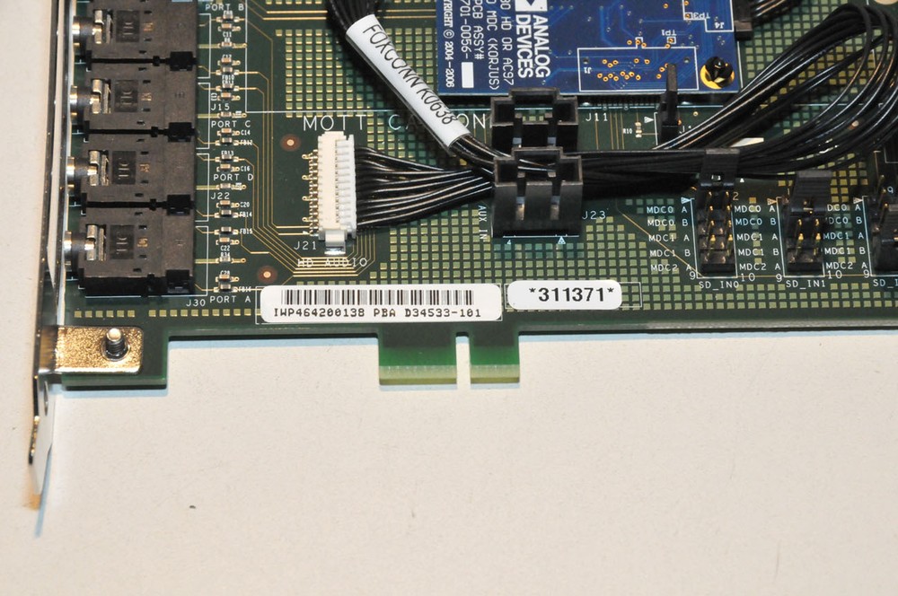 Mott Canyon 4 Audio Development Board with Paddle card D34533-101
