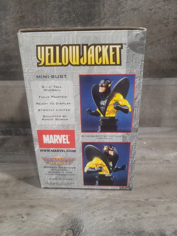 Marvel Bowen Mini-Bust Yellow Jacket GOLD EDITION #1809/2000