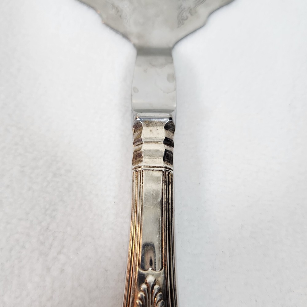 Treasure Masters Engraved Scrolls Wedding Cake Server Spatula Stainless JAPAN