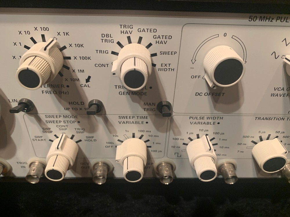 Wavetek Model 166 Pulse/Function Generator-For Parts As Is