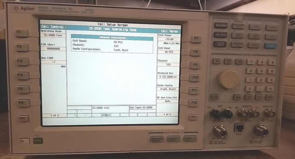 Agilent  8960 Series 10 E5515C Wireless Communication Test Set. UNIT ONLY *READ⬇