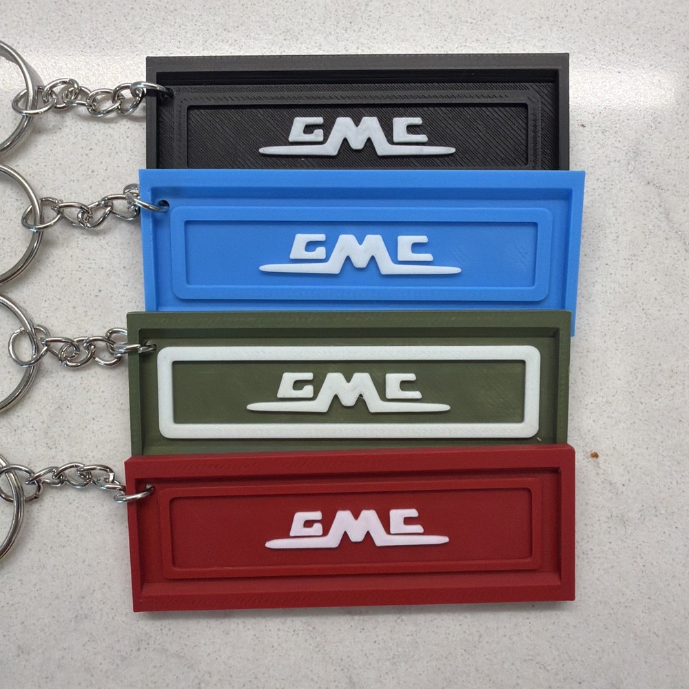 Classic GMC Tailgate Keychain
