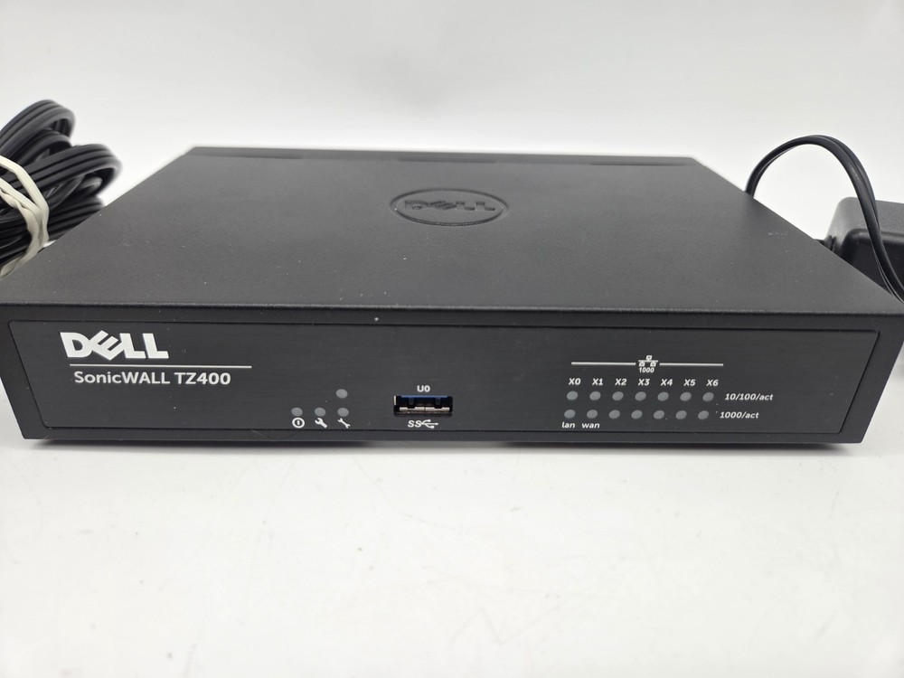 Dell SonicWALL TZ400 7-Port Firewall Network Security