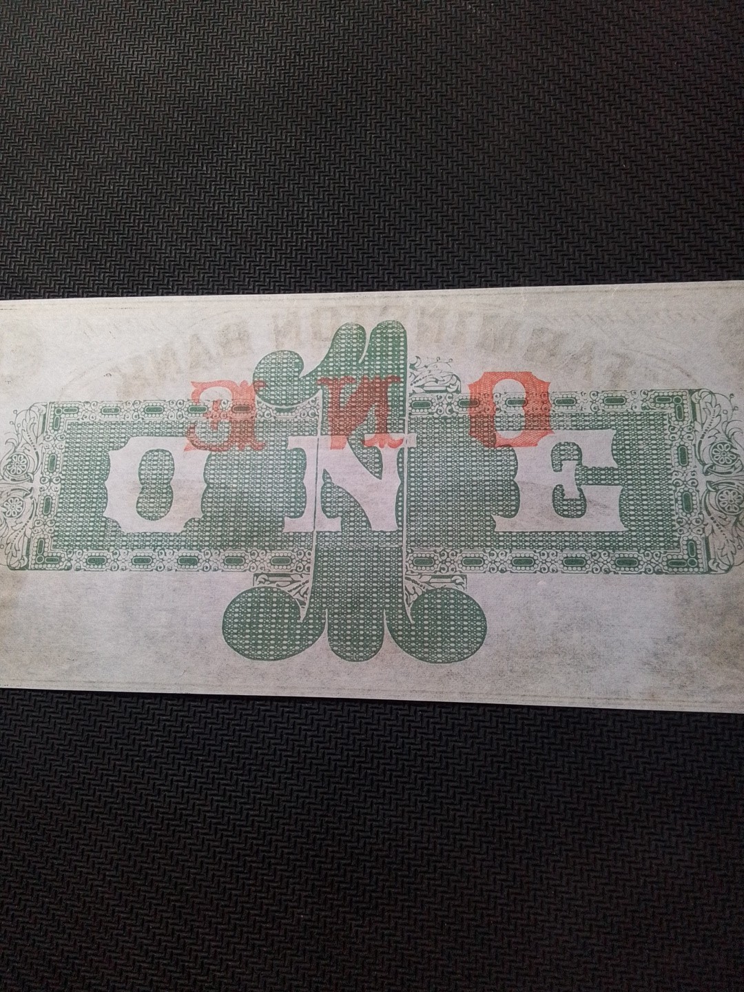 $1 Spread Eagle,Athene Left,From The Farmington Bank, New Hampshire "New"