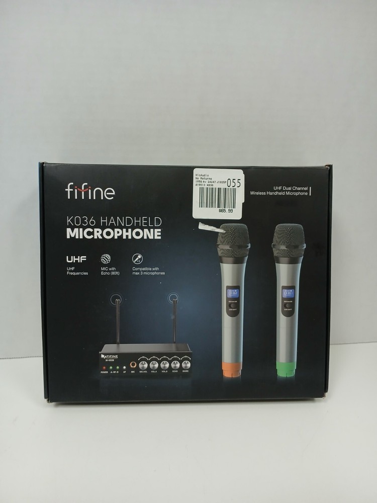 FiFine k036 Handheld Microphone Set