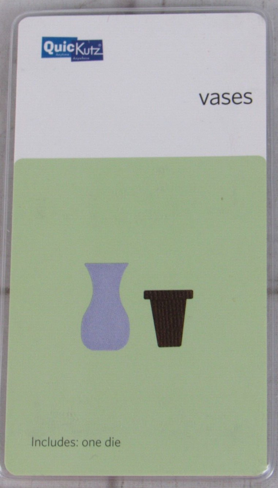 QuicKutz Vases 2x2, 1 Cutting Die Set RS-0432