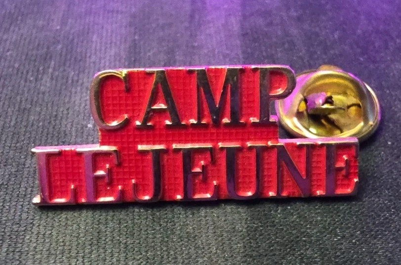 MARINE CORPS BASE CAMP LEJEUNE USMC SCRIPT PIN