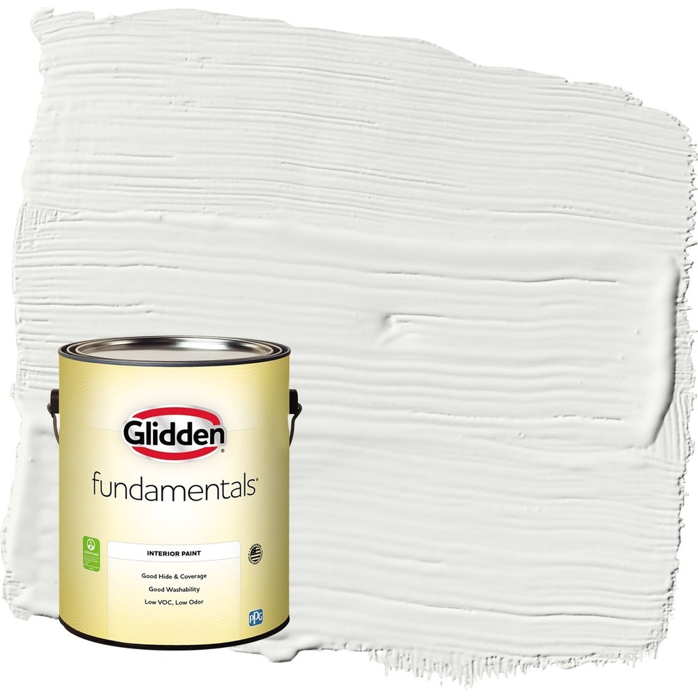Fundamentals Grab-N-Go White Eggshell Interior Paint 1 Quart