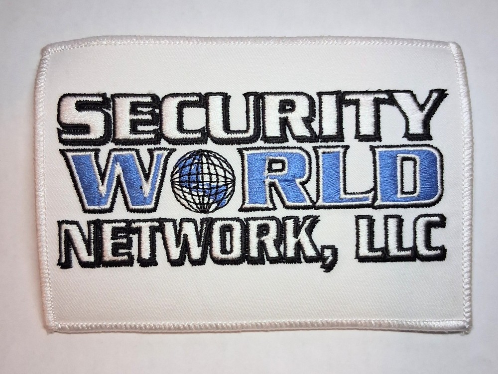 Security World Network LLC Patch - FREE Tracked US Shipping !