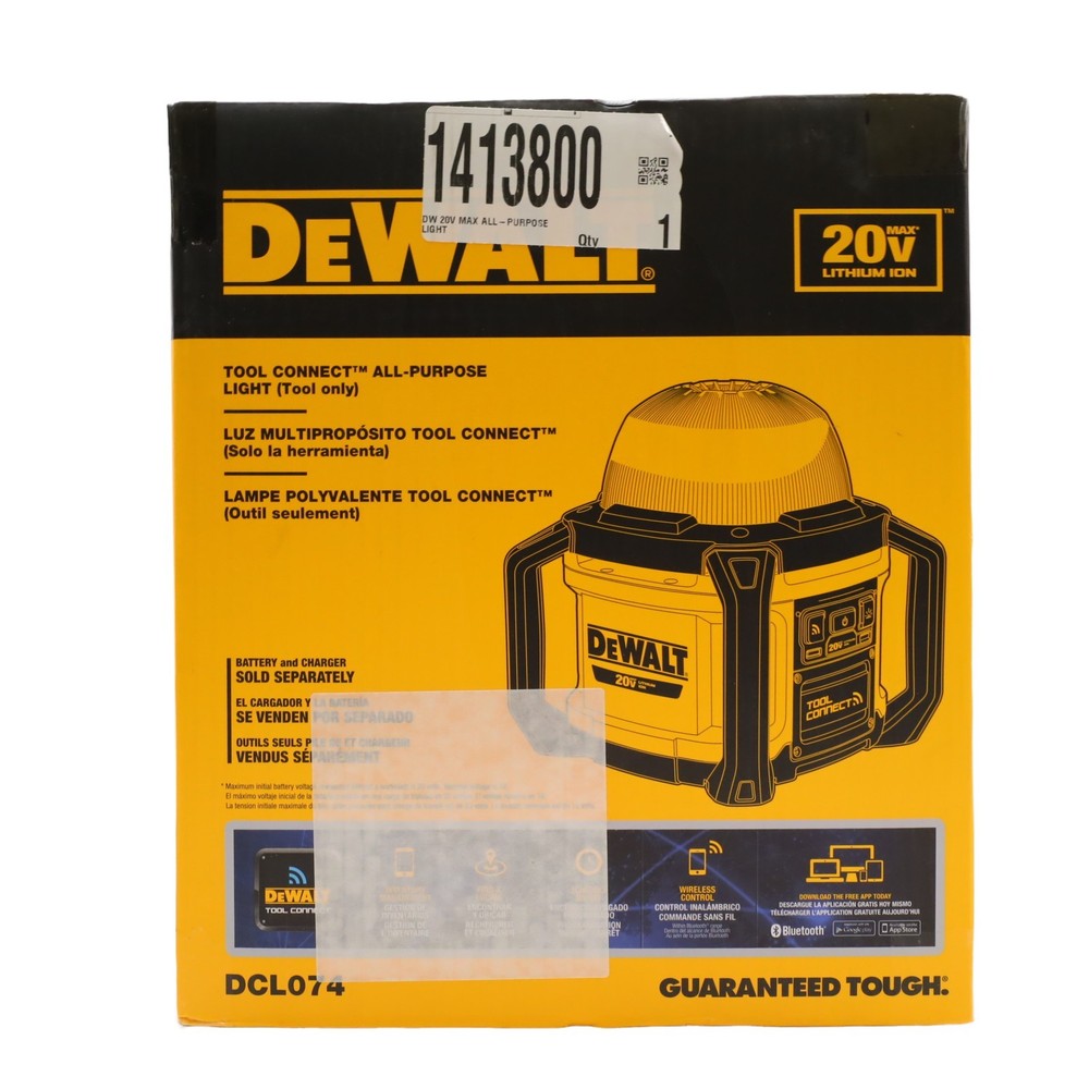 DeWalt DCL074 20V All Purpose Cordless Work Light
