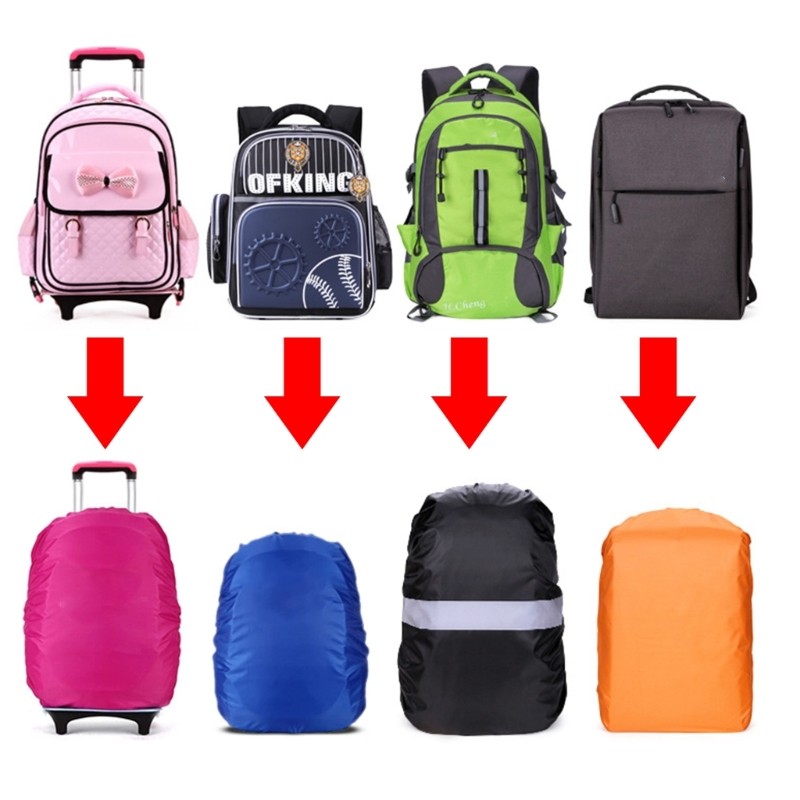 Lightweight Rain Cover for Backpack Reflective Waterproof Backpack Rain Cover