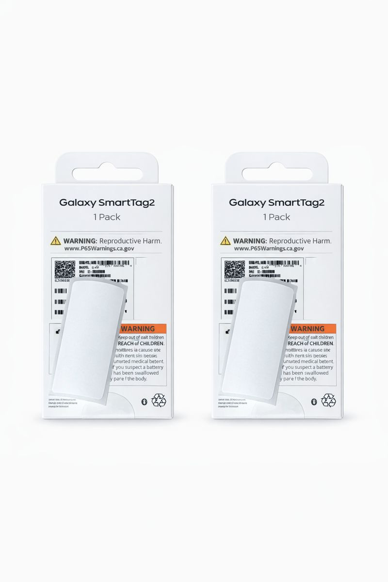 2 Pack Samsung Galaxy SmartTag2 Bluetooth Tracker Smart Tag GPS Locator Tracking
