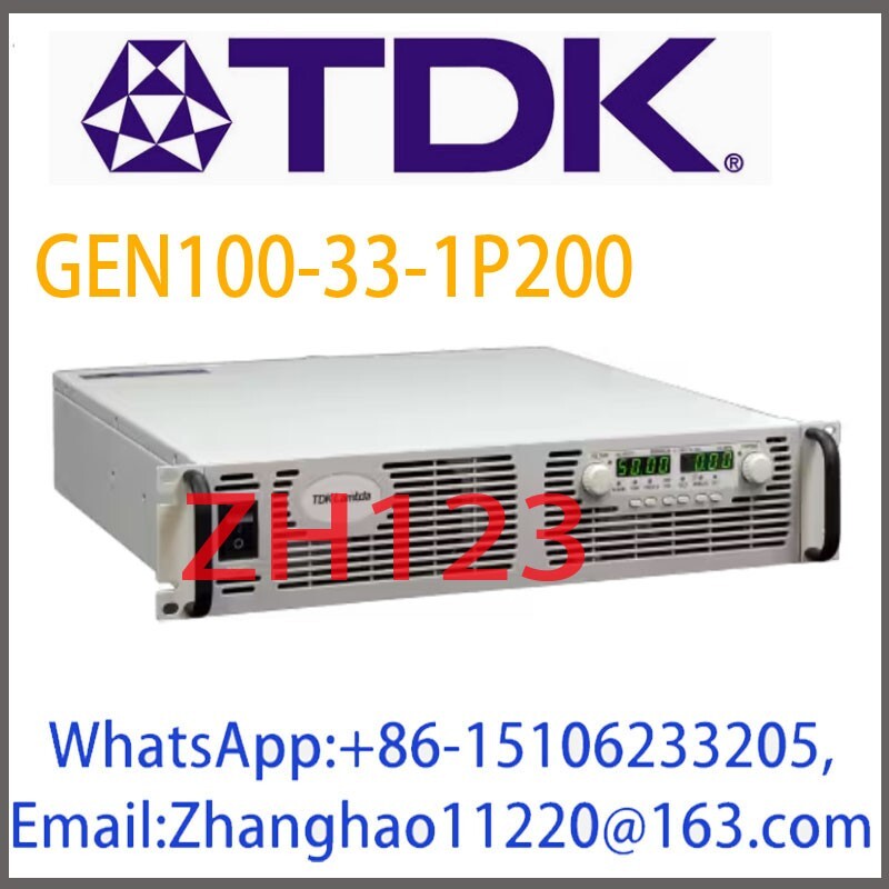 TDK-LAMBDA  GEN100-33-1P200 Programmable DC Power Supply