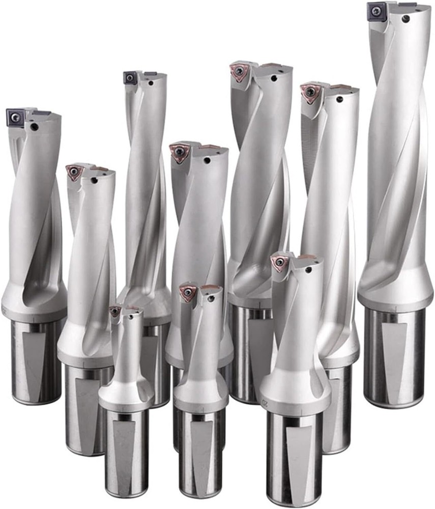 WC indexable Insert Drill (U Drill), 13mm-40mm Depth 3D Indexable Machinery CNC