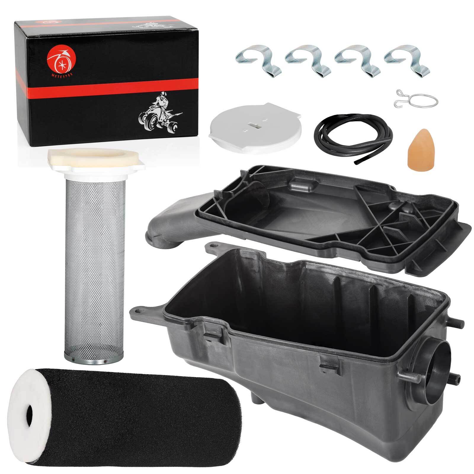 Air Filter Guide Box Cleaner Case With Lid Cap For YAMAHA Raptor 350 2004-2013