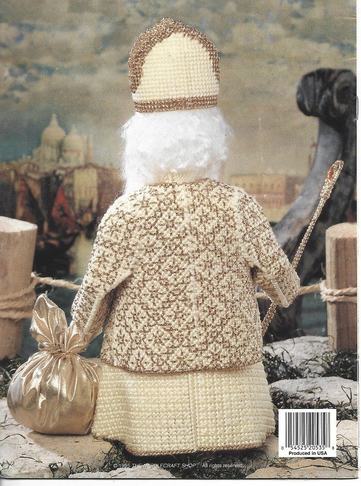 Sinter Klaas - Plastic Canvas Instruction Booklet