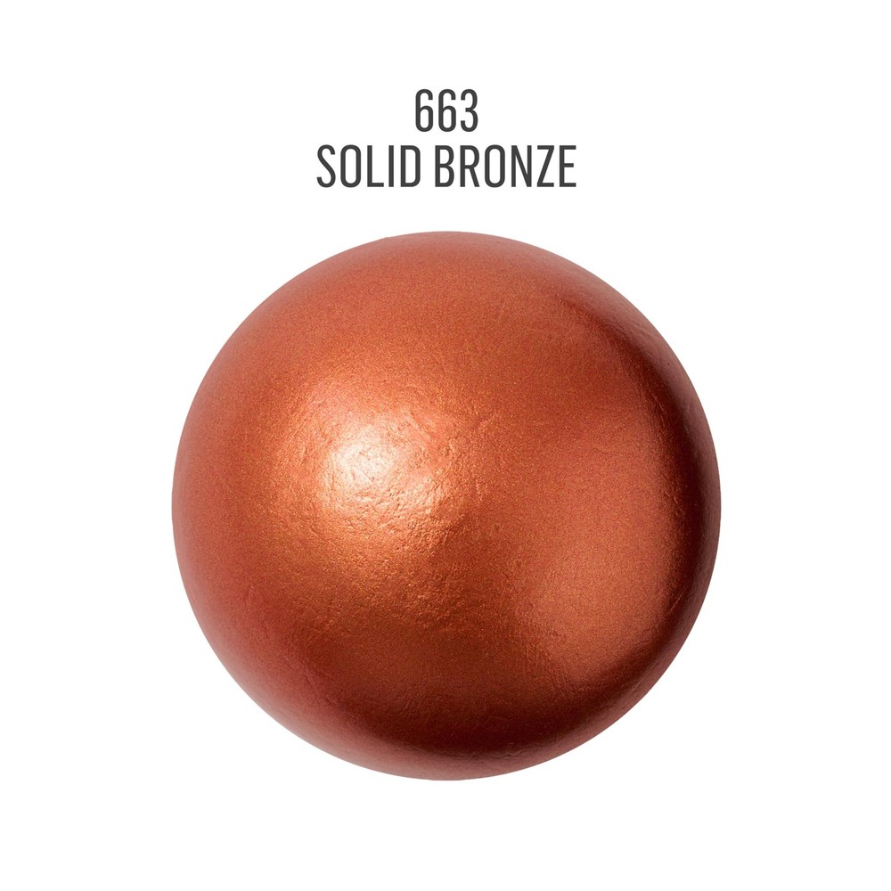 Metallic Acrylic Paint Assorted Colors 2 Ounce 663 Solid Bronze Single