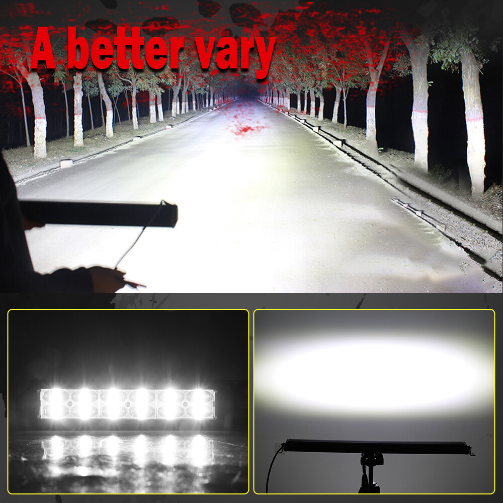 Dual Row 42'' LED Light Bar+Roof Mount Brackets Wire For Kawasaki Teryx KRX 1000