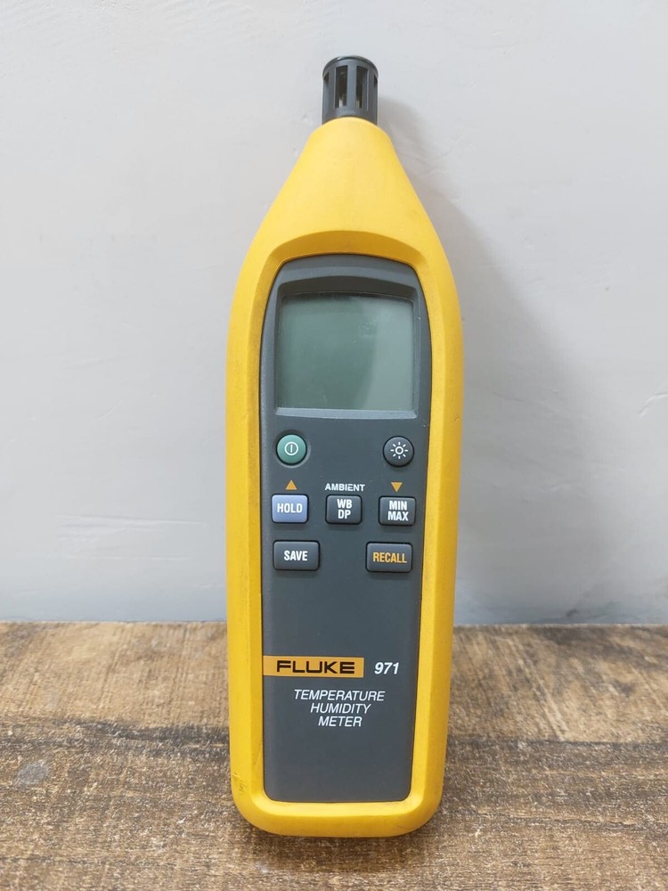 fluke 971 TEMPERATURE & HUMIDITY METER TESTED OK