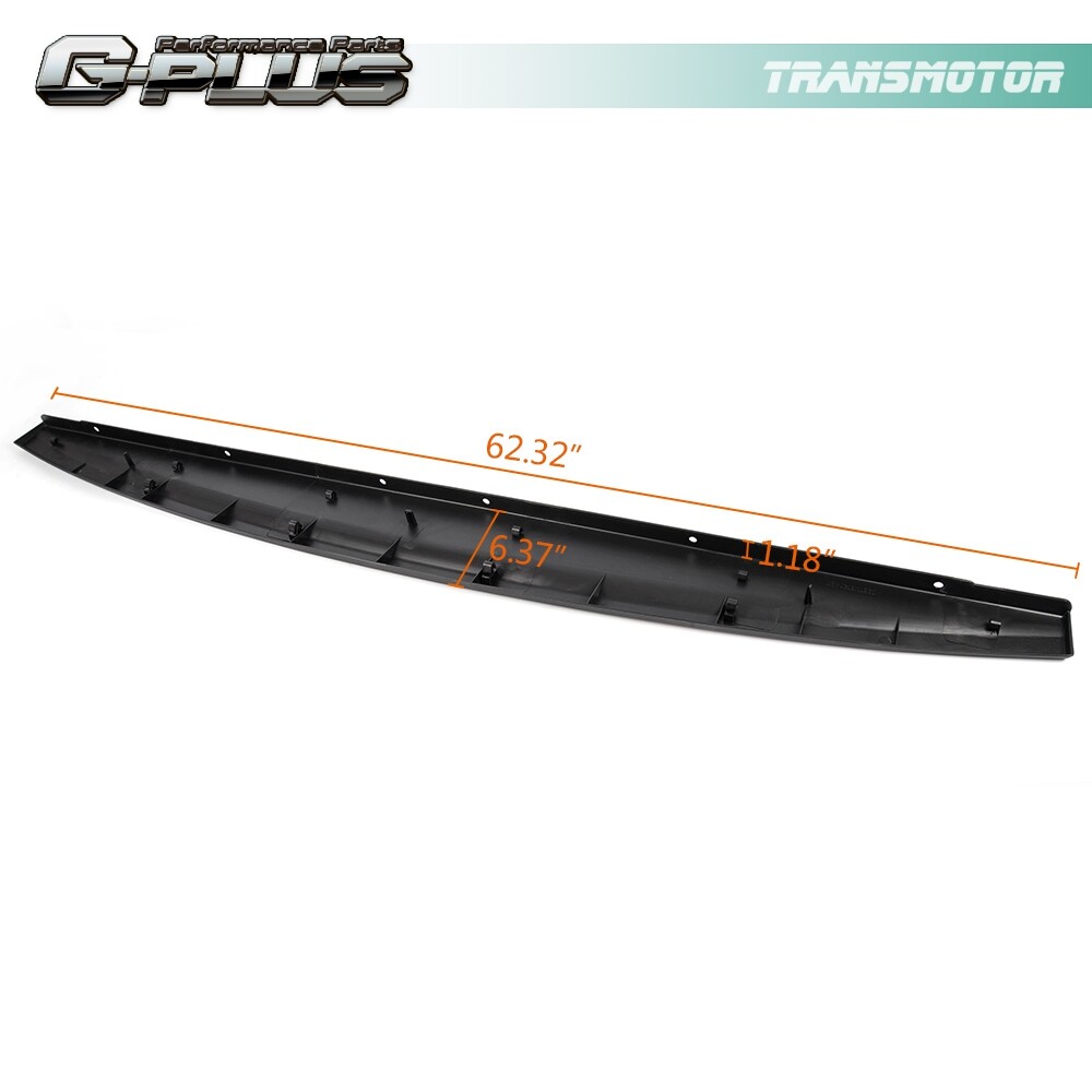 Fit For 09-18 Dodge Ram 1500,2500,3500 Tailgate Molding Cap Protector Spoiler