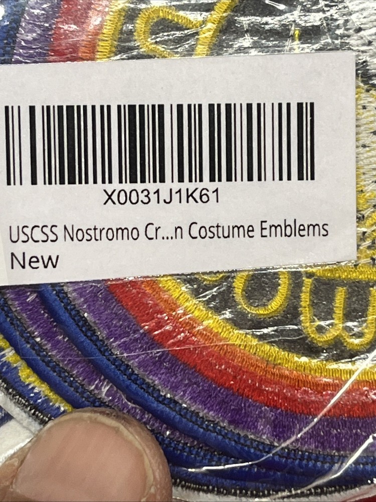 USCCC NOSTROMO ALIEN FLAT BILL CUSTOM EMBLEMS (h10)