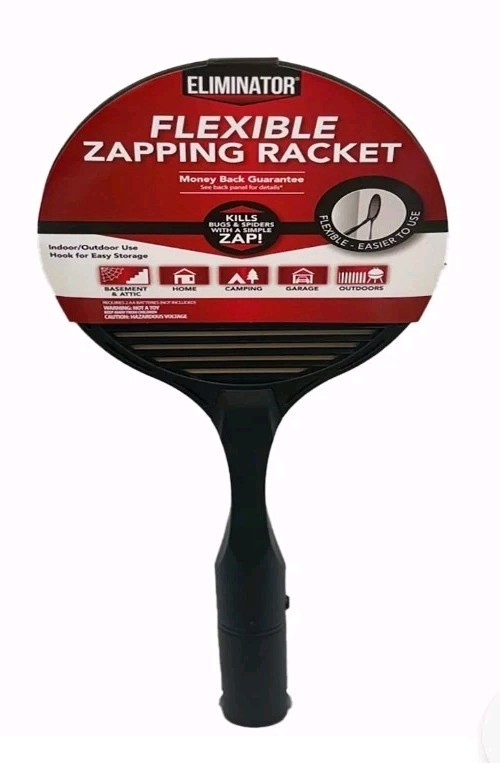 Eliminator Flexible Bug Zapping Racket