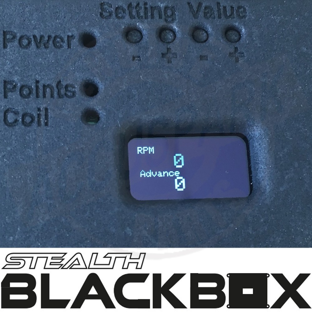 AccuSpark Black Box IIProgrammable distributor advance and rev-limiter