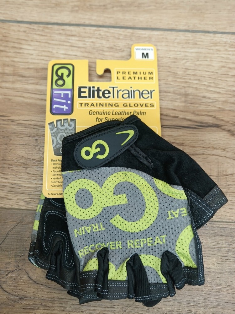 Womens Exercise Gloves Size Medium Go Fit