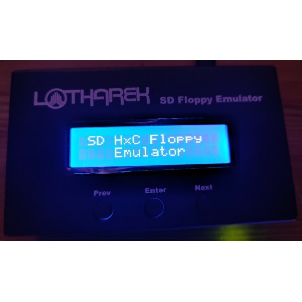 HxC SD MAX Floppy emulator in metal case (from Lotharek)